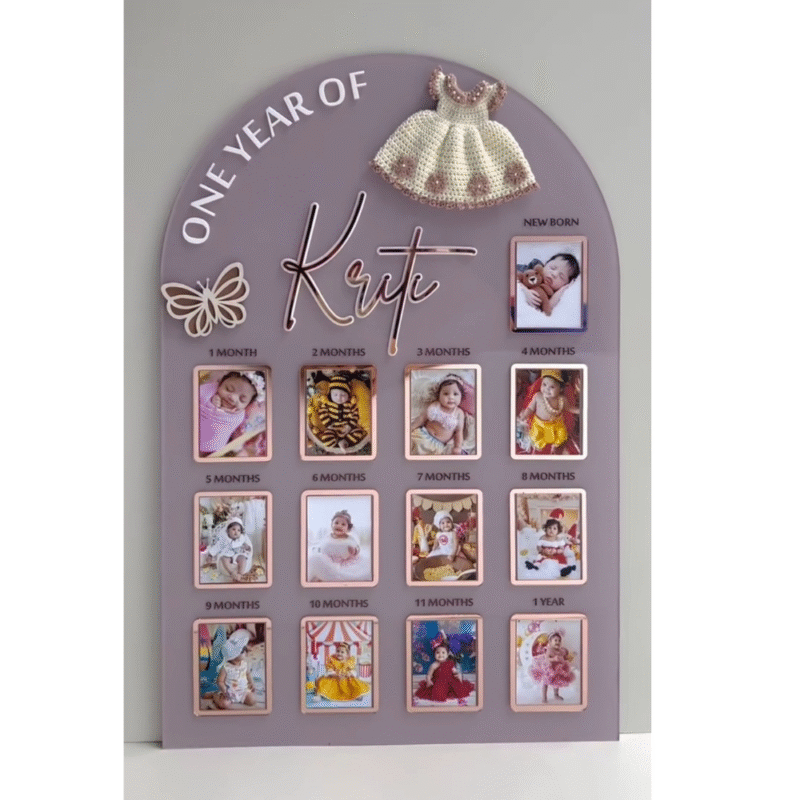 Baby Photo Board